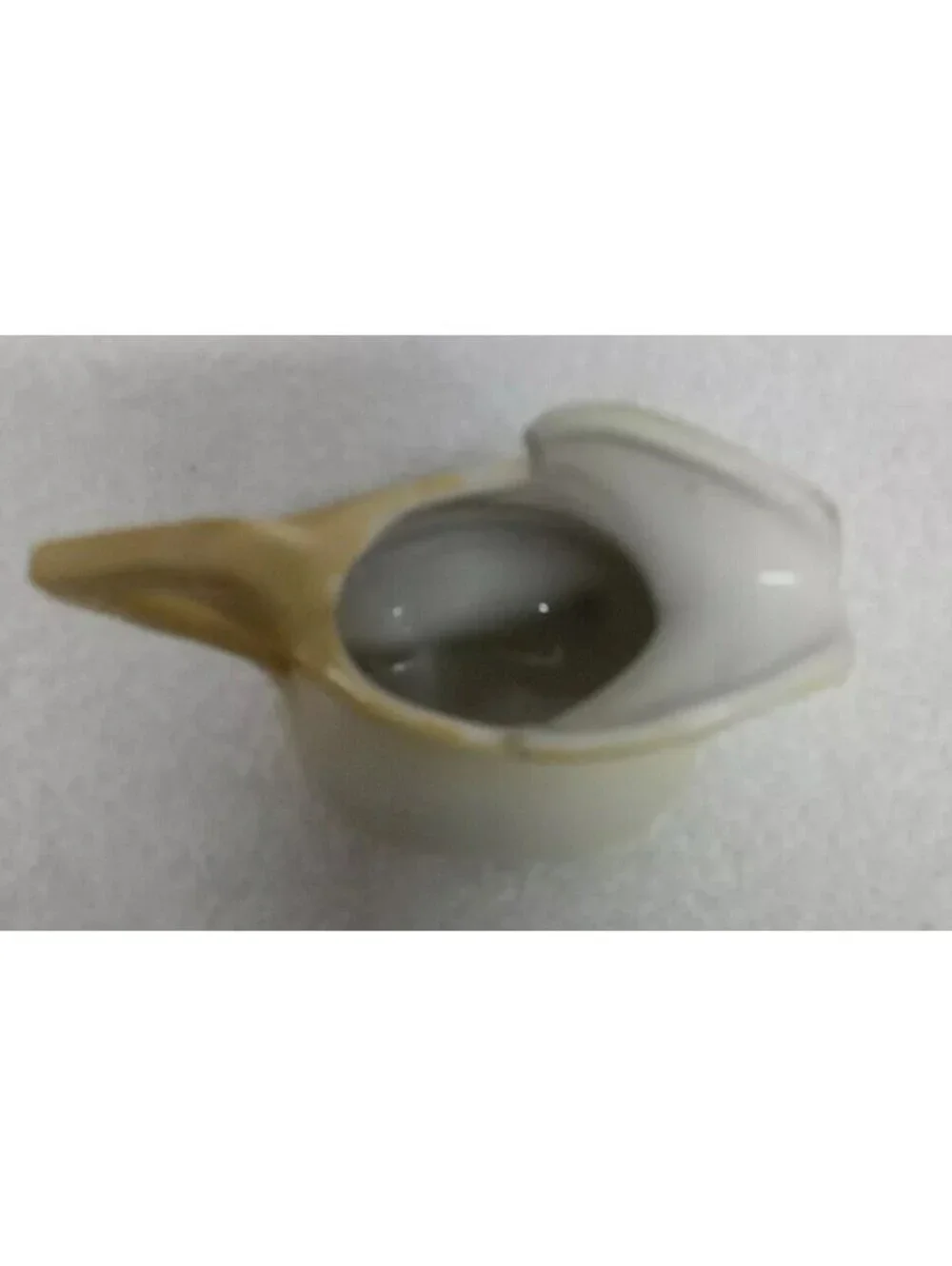 Antique 1890-1921 Floral Flower Creamer - Made in Austria - 4 Inches Tall